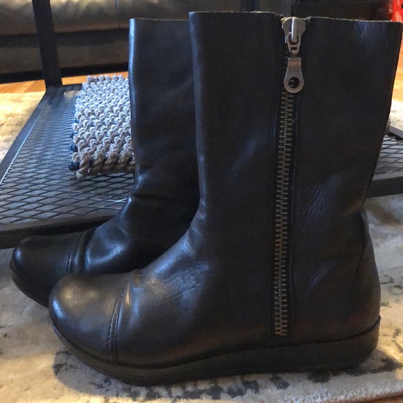 Kork-Ease Shoes - Black mid calf boot by kork ease